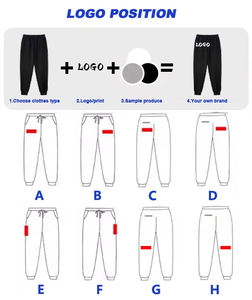 <span class=keywords><strong>Pantalon</strong></span> cargo long décontracté pour homme <span class=keywords><strong>avec</strong></span> logo personnalisé, poches latérales et coupe empilée, idéal pour <span class=keywords><strong>le</strong></span> sport – Vente en gros - Product Image 4