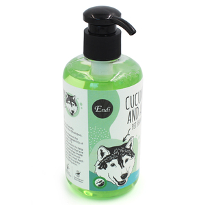Shampooing de bain pour animaux de compagnie à peau sensible naturelle écologique concombre et aloès - Product Image 4