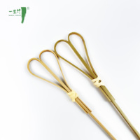 Échantillon Gratuit - Brochettes en Bambou Naturel de Qualité Alimentaire, Écologiques et Jetables, Type Teppo, pour Barbecue en Extérieur et Utilisation en Cuisine, Conditionnées en Sachets