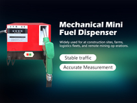 Mini-distributeur de carburant mécanique auto-amorçant 12V/24V, machine de transfert de carburant portable pour diesel