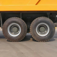 Camion benne minier SINOTRUK HW135 6x4 à carrosserie large, 90 tonnes, robuste, tout-terrain