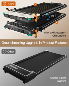 Caminadora Multifuncional Plegable <span class=keywords><strong>con</strong></span> Masaje de Pies, Doble Función para Uso Doméstico, en Stock en la UE - Product Image 2