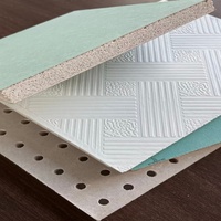 Modernas Placas de Techo Decorativas de PVC y Yeso, Resistentes al Fuego, 60x60cm, para Renovación de Interiores, Gran Venta en Arabia Saudita