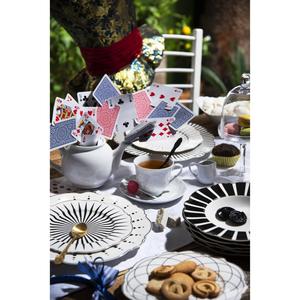 Juego de 6 tazas y platillos de té Excelsa 'Elisa Rococo' de porcelana, 21 cl, color blanco. - Product Image 3