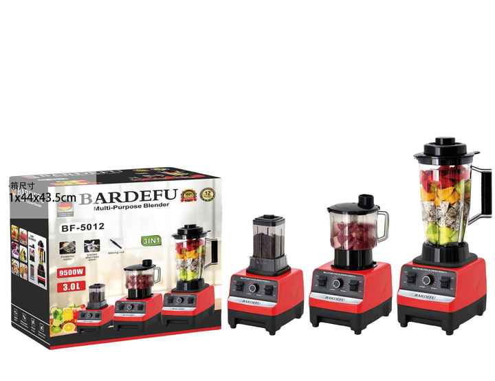 Commercial Professional 3in1 Multifunctional Food Processor Manual