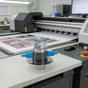 Bomba de engranajes italiana DOCOD Double 316L con sistema anticorrosión DTF de bajo consumo de tinta para impresión de líquidos alimentarios en depósitos blancos - Product Image 1