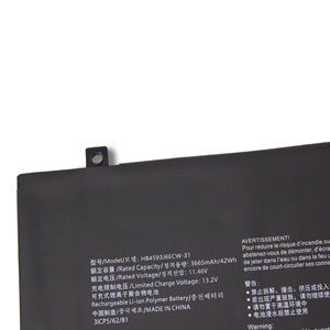 Baterai Laptop Pengganti HB4593J6ECW-31 Kompatibel dengan Huawei MateBook 13 2020 WRT-W19 WRT-W29 HN-W19L WRTB-WFE9L - Product Image 3