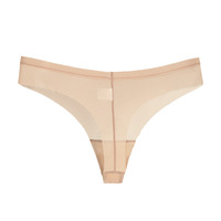 Anti Kameel Teen Mesh Strings Vrouwen-Mid-Tase Naadloze Yoga Ondergoed 5 Kleuren, Stretch Xl, Katoen Liner Geen Vpl