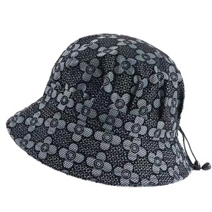 Chapeau de pêcheur d'été pour femmes d'âge moyen et âgées, chapeau de soleil à dessus plat imprimé, chapeau de pêcheur pour seniors - Product Image 5