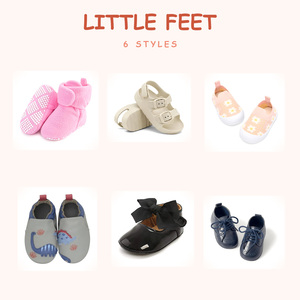 Lote Mixto al por Mayor de Zapatos para Bebés y Niños Pequeños, Estilos Variados, para Compradores del Mercado de Ropa - Product Image 1