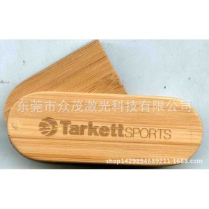 Tarkett Sports Bamboo Engraved Wooden Sign Laser Marking <b>Machine</b> 30W CO2 Bench Top Cutting And <b>Engraving</b> - Product Image 1