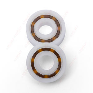 608サイズ8x2 2x 7mmHXHVオープンタイプポンポンプラスチックレースガラスボールプラスチックボールベアリング - Product Image 1