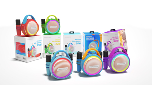 Hy vọng-sao <span class=keywords><strong>S10</strong></span> Loa di động máy karaoke 2 mics micro Micro không dây mini với <span class=keywords><strong>Mic</strong></span> cho trẻ em ngoài trời bên loa - Product Image 2