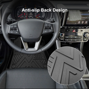 <span class=keywords><strong>Tappetini</strong></span> Auto Podofo per <span class=keywords><strong>HYUNDAI</strong></span> <span class=keywords><strong>IX35</strong></span> 2018-2024 Impermeabili LHD in TPE Antiscivolo Tappeto Anteriore/Posteriore ODM OEM Ingrosso - Product Image 4