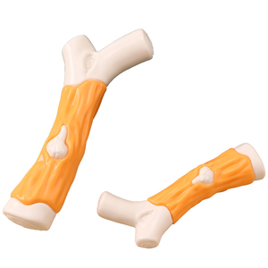 Jouet à mâcher pour animaux de compagnie, écologique, en PA + fibre de bois, en forme de branche, pour nettoyer les dents, durable pour les chiens - Product Image 4