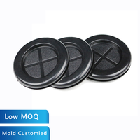 Meaofeta – Joint d'étanchéité circulaire double face en caoutchouc silicone pour automobiles – Bouchon de trou de pare-feu scellé