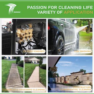 Machine de nettoyage DANAU 200 Bar-275 Bar (3000 Psi-4000 Psi) <span class=keywords><strong>Pompe</strong></span> triplex haute pression avec moteur - Product Image 6