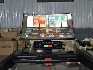 2025 thiết kế mới hỗ trợ tùy biến màn hình chiếu kích thước thương mại Máy chạy bộ - Product Image 4