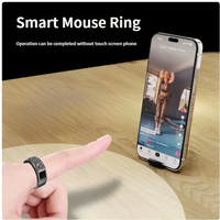 Nuevo Anillo Ratón Inteligente 2026 con Gafas AR para Presentaciones PPT, Control Remoto por Dedo para Aplicaciones Air Mouse, Resistente al Agua IP68, Compatible con PC y Mac RM10