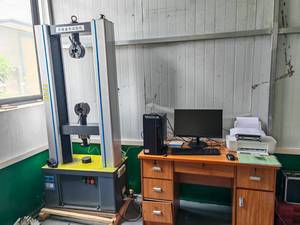 Xin Guang <span class=keywords><strong>20kN</strong></span> Elektronische Universal-Geotextil-Zug punktion prüfmaschine 1 Jahr Garantie 0,5 Level Genauigkeit Verkaufs quelle - Product Image 3