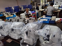 Machine à coudre manuelle en cuir de qualité fabriquée en Chine, modèle pour gaucher