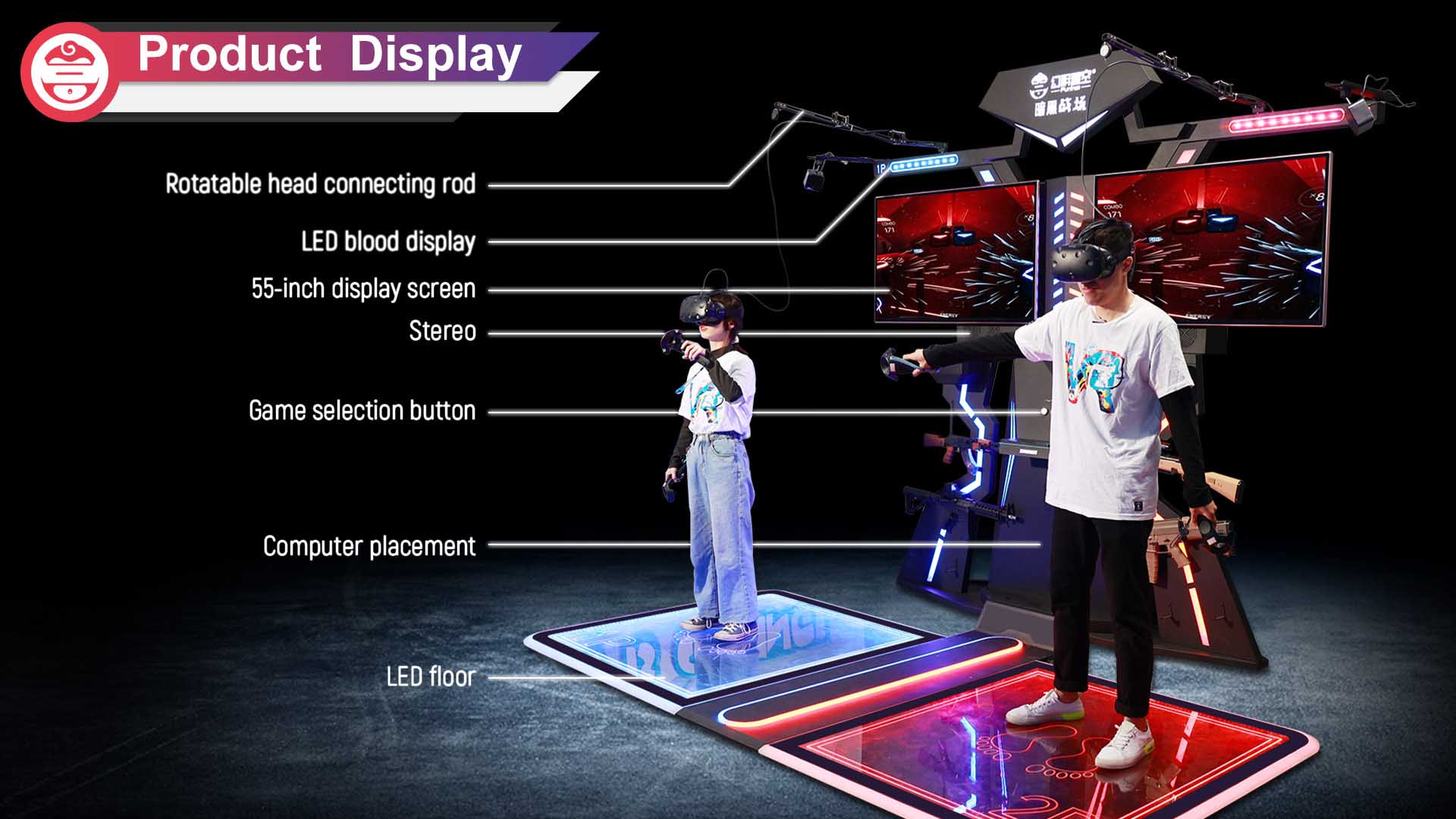 PC Stand Up Flight VR Simulator For Single Player Flight Simulation Game