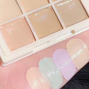 9 couleurs Crème <span class=keywords><strong>Orange</strong></span> Correcteur Noir Correcteur Vegan Longue Durée Couverture Complète Correcteur Maquillage Correcteur - Product Image 2
