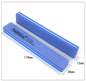 Lima de Uñas Rectangular de Esponja 100/180 con Logotipo Personalizado, Doble Cara, para Uso en Salones de Manicura - Product Image 4
