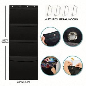 Hot Selling Multifunctional Fabric Hanging <b>Shelves</b> Direct From Factory for Living Room Toy Storage Bag - Product Image 4