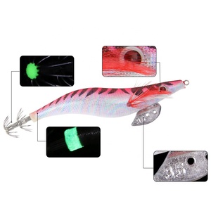 Señuelo de Pesca <span class=keywords><strong>LETOYO</strong></span> Squid Jig <span class=keywords><strong>Egi</strong></span> Bag Squid Jig Lure <span class=keywords><strong>Egi</strong></span> 3.5 #   Señuelos de Pesca Yamashita Glow Premium 0.8 con Cabeza de Plomo - Product Image 3