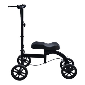 Aide à la marche pour la rééducation, scooter à 3 roues à une seule jambe, hauteur réglable, pour la récupération des blessures à la cheville, équipement de fitness - Product Image 3