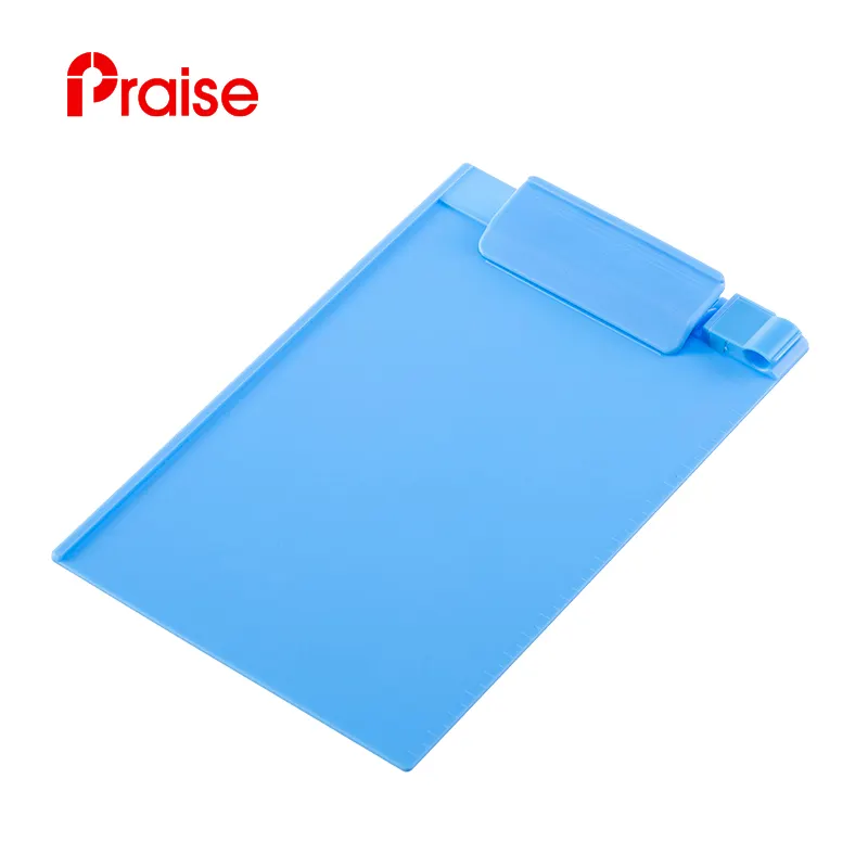 Custom A3 A4 A5 A6 Document File Folder PP Nursing Plastic Writing ClipBoard With Pen holder