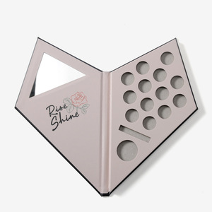 Vendita calda su misura nero fai da te forma eyeshadow <span class=keywords><strong>palette</strong></span> cartone <span class=keywords><strong>palette</strong></span> - Product Image 3