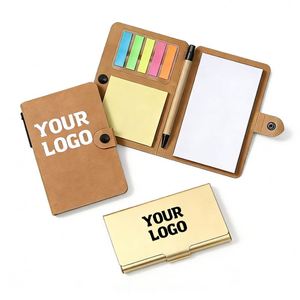 2026 Business Gift Supplies Wholesale <b>Notepad</b> With Pen Sticker Book Custom Logo Note Pads Promotional Small Notebook - Product Image 1