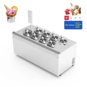 Miles galaxy pro sıcak satış büyük dondurucu sert dondurma makinesi dondurma yapma makinesi ticari CE onaylı gelato dondurma makinesi