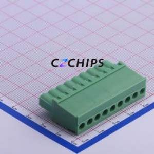 KF2EDGKA-5.0-9P Plug-in Terminal Block P=5mm Connector ( Connector Type: Plug )( Construction: 1x9P )( Pitch: 5mm ) - Product Image 2