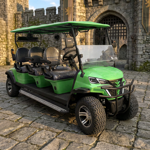 Voiture de golf électrique 2026 économique et de qualité, 2 à 6 places, 3 rangées, personnalisable, pour le tourisme, en promotion - Product Image 1