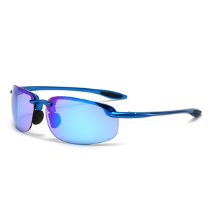 Wholesale Trendy Unisex Sport <b>Sunglasses</b> <b>for</b> Running Cycling with Custom Logo PC Lenses UV400 Protection - Product Image 2