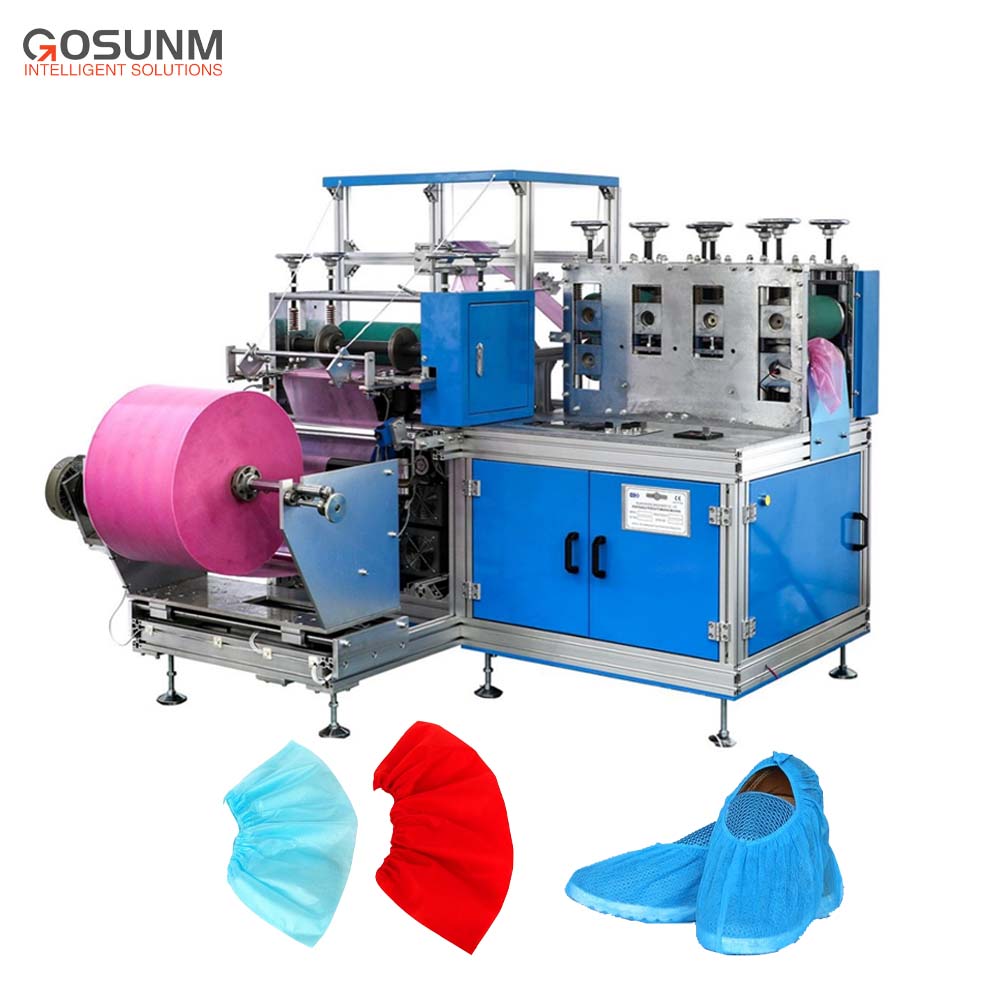GOSUNM new product medical pe shoe covers for shoe cover machine shoe cover making machine