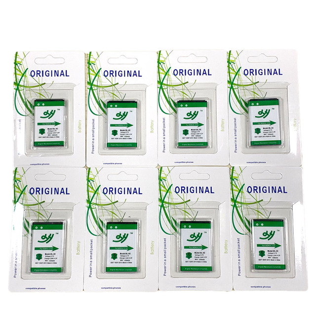 Factory Trade Price Phone Battery BL-5C for NOKIA C2-01 N70 N72 C2-02 C2-03 C2-06 X2-01 5130 2610 BL 5C Li-ion Batteries