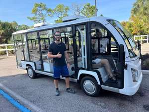 WELIFTRICH Autobús Turístico Eléctrico Cerrado de 11-14 Plazas, 72V, Certificado CE, 30km/h, Autonomía de 80-100km - Product Image 2