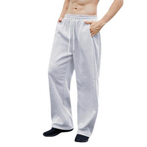 <span class=keywords><strong>Pantalon</strong></span> de survêtement décontracté cordon de serrage taille droite jambe large <span class=keywords><strong>pantalon</strong></span> ample <span class=keywords><strong>pantalon</strong></span> de survêtement avec poches <span class=keywords><strong>pas</strong></span> <span class=keywords><strong>cher</strong></span> solide Baggy <span class=keywords><strong>pantalon</strong></span> de survêtement - Product Image 5