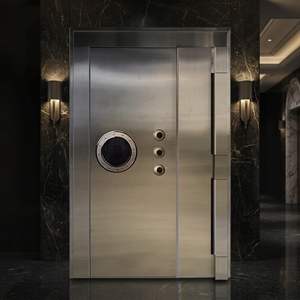 Reinforced steel with electronic digital <b>lock</b> suitable for financial institutions solid stainless steel bank cheap high security - Product Image 5