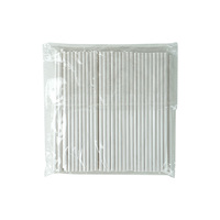Pailles en papier biodégradables rayées colorées personnalisables avec logo pour boissons de restaurant et service de jus