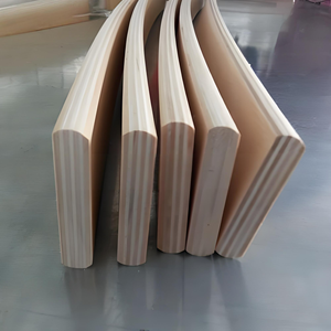 Neues Design Gebogene Voll pappel Holz Bett latten LVL China Bett latten - Product Image 2