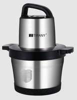 Mini broyeur de nourriture électrique ménage 6L Fufu mélangeur lames hachoir à viande Portable hachoir électrique Cutter Inox 300 220