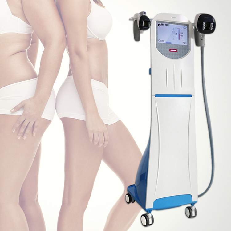 Máquina de belleza para Adelgazamiento corporal, modelado corporal y eliminación de grasa con rodillos de RF para adelgazamiento