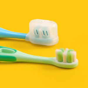 Little Cow's Adventures Children Toothbrush <b>Soft</b> Bristles Ages 3-12 Manual Toothbrush For Kids Single Pack - Product Image 3