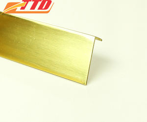 Tiras de latón de diseño personalizado al por mayor de fábrica, gestión efectiva de la cadena de suministro, barra de Metal Hexagonal, embellecedor de azulejo, tamaño de decoración - Product Image 2