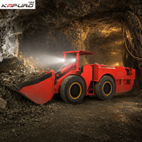 L'équipement d'extraction d'or de a l'identification CE Tunnel souterrain Diesel articulé Load-Haul-Dump LHD Scooptram